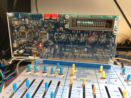 Buchla-iProgram Card for Music Easel